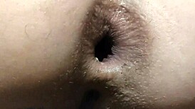 Gouged anal makes her squirt!