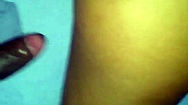 Ebony amateur bends over for intense doggystyle fucking