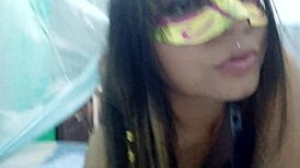 Stepsister sucks my cock deep, wants hard fuck?