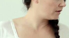 Once a chubby Mormon teen 18+ discovered forbidden pleasure in secret.