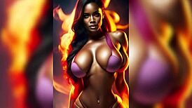 Hey, Check Out These Sexy Thick Etherial Princesses With Magic Energy Surrounding Them! ✨