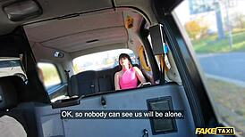 Fake Taxi Italian Babe Gags on Big Cock in Throat