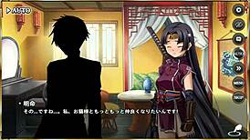 ero scene from makoi koihime musou tenka touitsu den with zhou tai hentai action