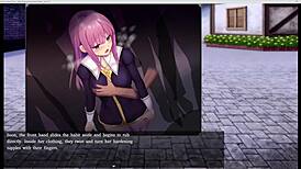 Enicia's contract mark binds her in horseshoe street gangbang with banging and bondage!