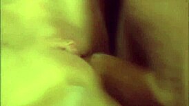 Aurora snow feels intense pleasure in black stockings