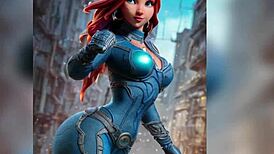 Hey, Check Out These Sexy Thick Etherial Princesses With Magic Energy Surrounding Them! ✨