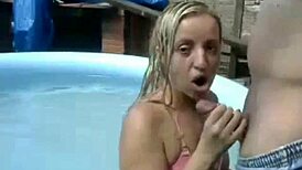 Blonde Shows Off Fucking On Webcam In Favela