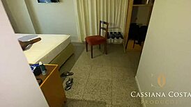 marido caught me with his wife in homemade cuckold scene