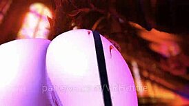 Succubus face ride at church, lewd lap dance VRChat! 😈