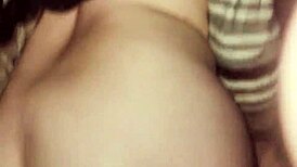 Amateur Girlfriend Takes A Huge Dildo Deep!