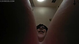 giantess towers over husband while smoking