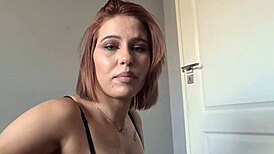 pov pale babe shows extreme domination close-ups! 😈