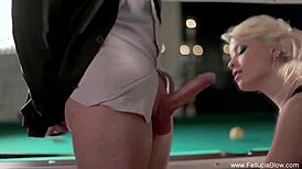 Sweet Sensual Blowjob Leading to Passionate Swallow and Facial