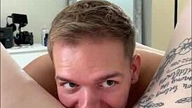 Sneaky girlfriend, Violet Cox, dying to screw me right now!