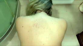 Italian Milf Fucked Hard in Bathroom Craving Intense Ass Action