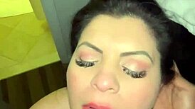 That milf gives an amazing blowjob