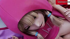 Does mary rose get fucked doggystyle in this hentai 3d?