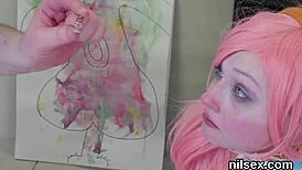 Horny Sweetie Endures Painful Anal Treatment In Madhouse