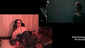 Naked in The Quarry, feeling every intense moment in part 8 of playthrough.