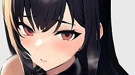 Anime Girl Jerking Off A Big Cock In Pov