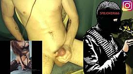 Huge cumshot from the wildest Russian mafiozi on webcam last night.