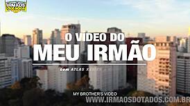 Brother's Intense Bareback Gay Fucking with Tattoos Displayed