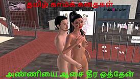 Indian Bhabhi in Wild 3D Cartoon Sex