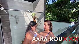 i have sex with my mother-in-law in outdoor shower, almost got caught lol