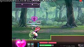 Red-Haired Girl Has Sex With Green Alien Men In Erisdysnomia Hentai Game