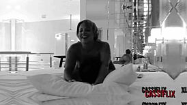 Massage leads to ass licking and doggystyle fucking