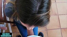 Wow! She Gives Me a Public Handjob While Walking in the Park