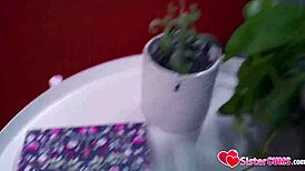 i tease my stepbro with tasty cunt - om