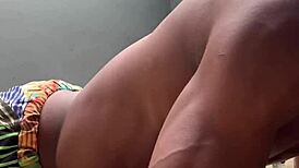 Morning Workout Turns Into Wild Twink Feet Fetish Close-Up!