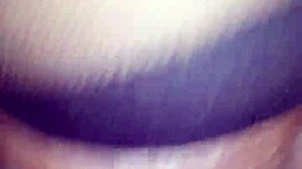 i'm squirting on this big black cock in cowgirl ride.