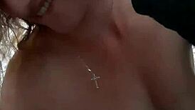 Intriguing Cosplay Scene with Hot Young 18+ Redhead Sucking Candy