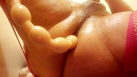 I'm The Nasty Older Tranny Screwin' My Ass All By Myself.