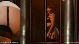 Lesbian Double Stuffed With Sex Toys