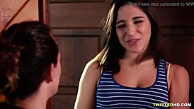 hey, wanna see me bang my hot foster brother? sara luvv and abella danger rock it!