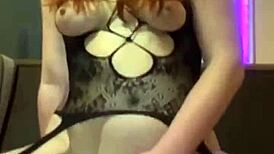 this sexy cam girl is riding her dildo like crazy