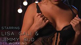 Black lingerie a sultry brunette seduces x rides and gives a mind blowing POV blowjob