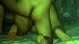 Intriguing encounter with big ass BBW prostitute bent over in doggystyle