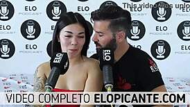 Beluchi gucci shows her natural tits in the spicy room 😏