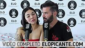 Beluchi gucci shows her natural tits in the spicy room 😏