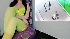 Su amiga ahora tiene la tetas mas grandes y no se resiste - hentai asijai no chiru