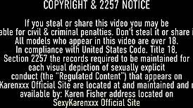 Karen Fisher Tastes Claudia Maries Pussy During Facesitting Scene