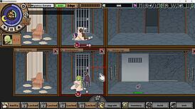 in the monster black market, a lactating milf with big ass gets missionary fucked by big black cock