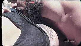 teaser evelyn buarque and aquelemario enjoying during hose bath