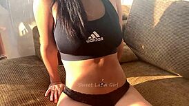 Perfect Latin Ass Bent Over For A Deep Creampie Cumshot.