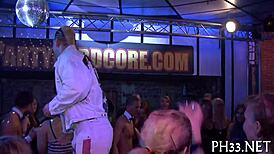 Amateurs Rip Clothes In Group Sex With Blowjobs And Cumshots