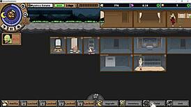 in the monster black market, a lactating milf with big ass gets missionary fucked by big black cock